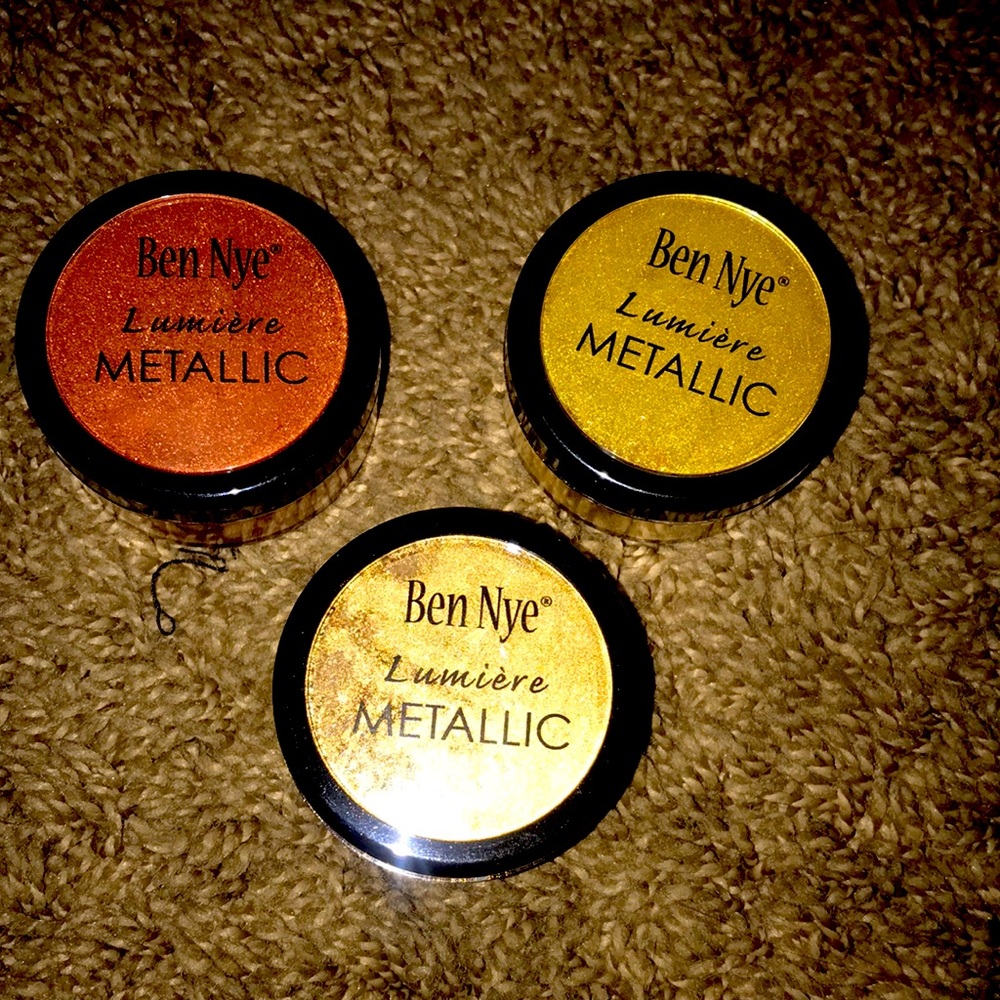 Ben Nye METALLIC LOOSE POWDERS. BEAUTIFUL BRAND NEW